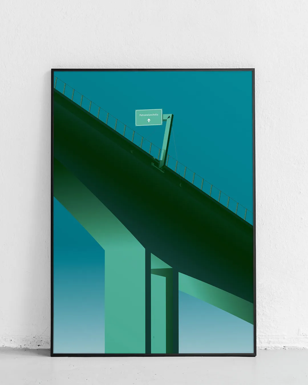 Das Felsenauviadukt Plakat im F4 Rahmen